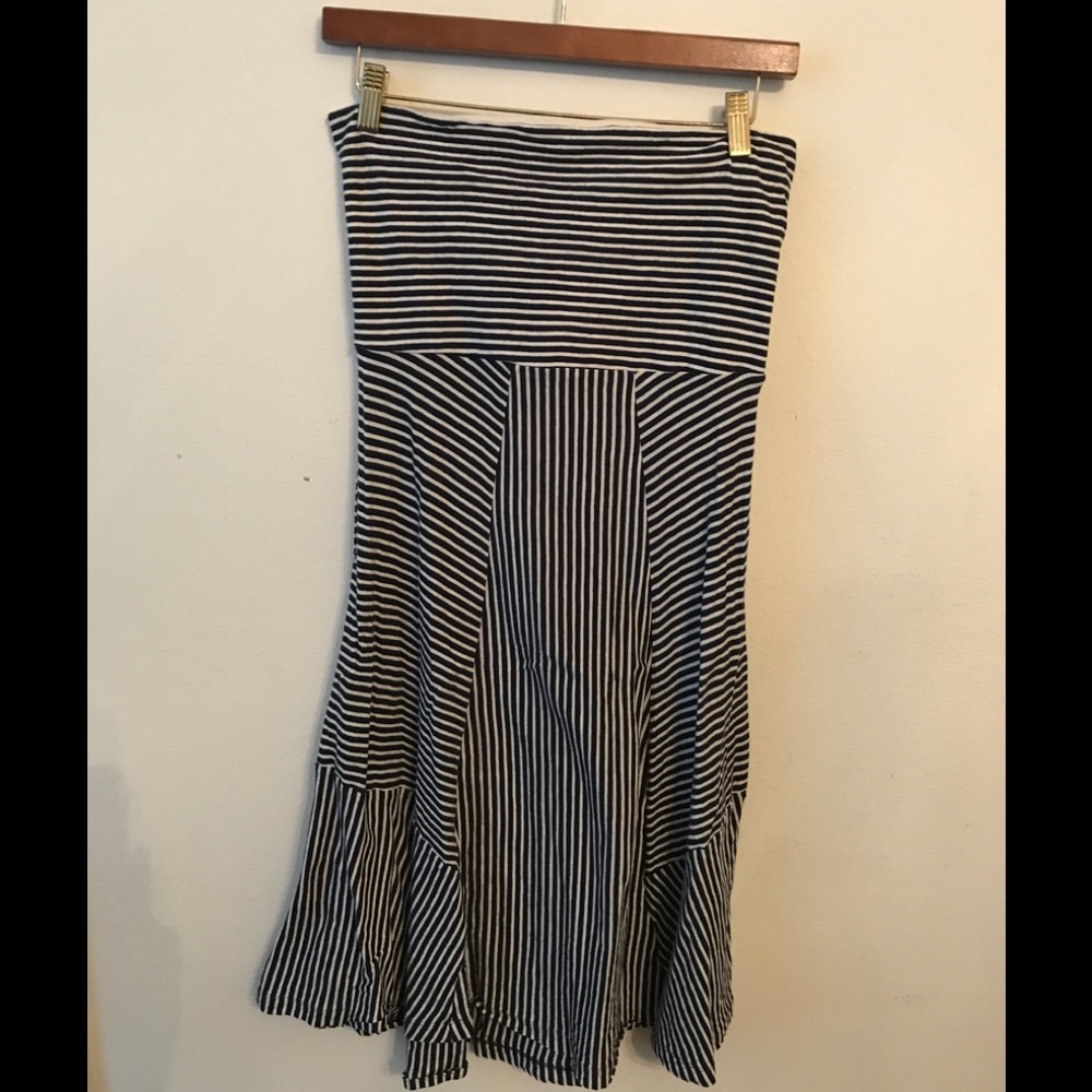 Strapless beach dress